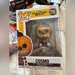 Funko Pop Cosmo Figure - Brown and Orange